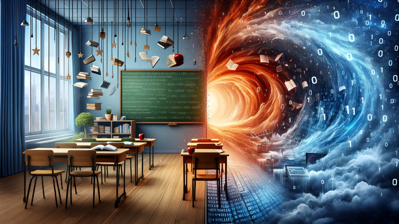 from classroom calm to data storm