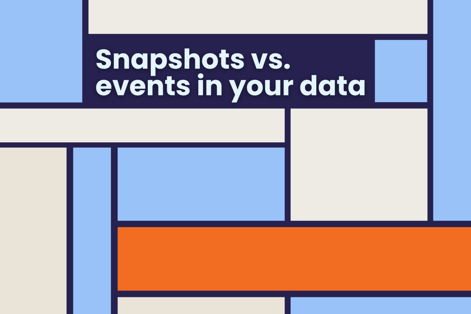 Verschil tussen standen en mutaties in je data moet kennen