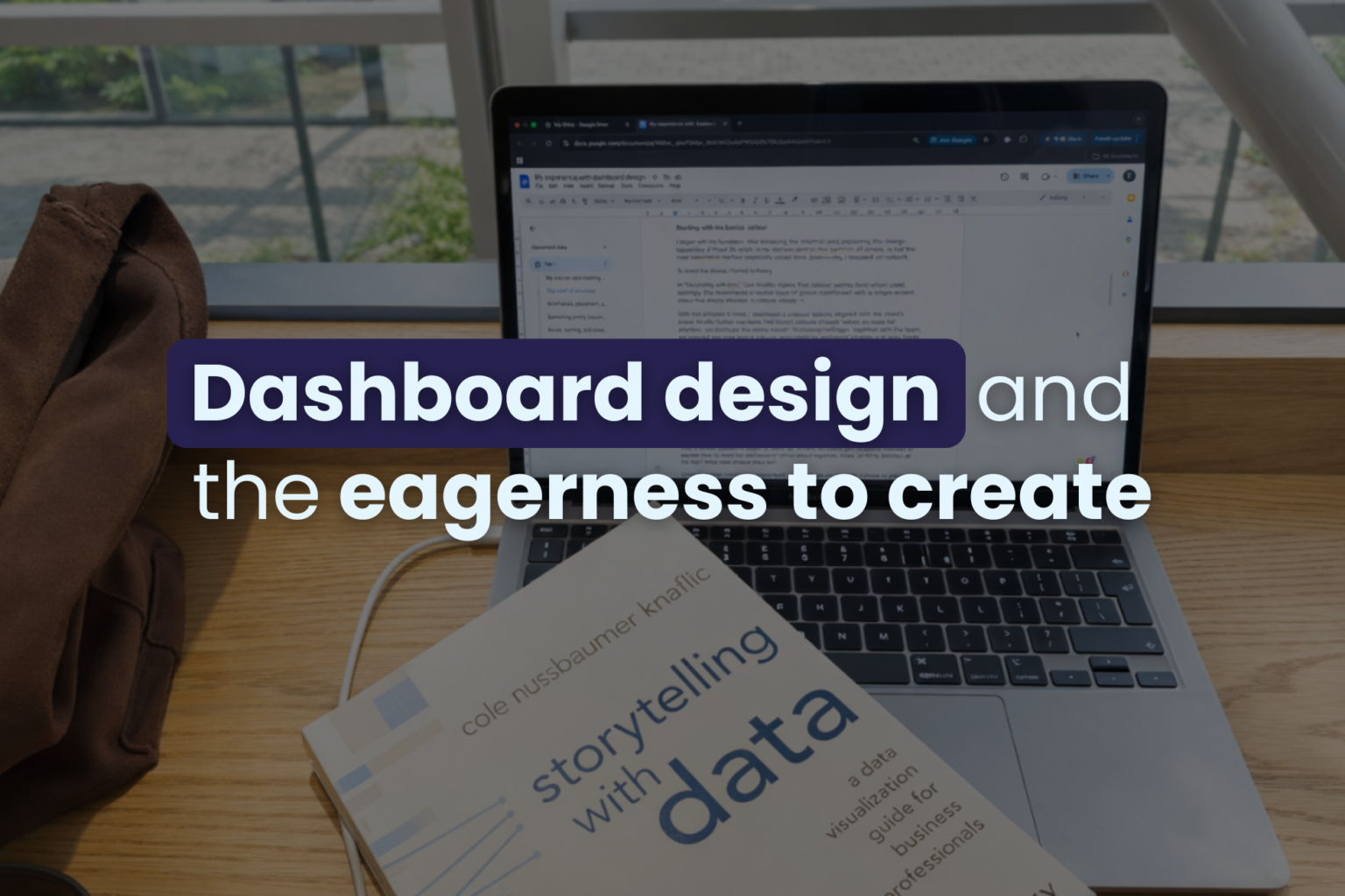 Eén-op-één ontmoeting met dashboardontwerp en de wil om te creëren