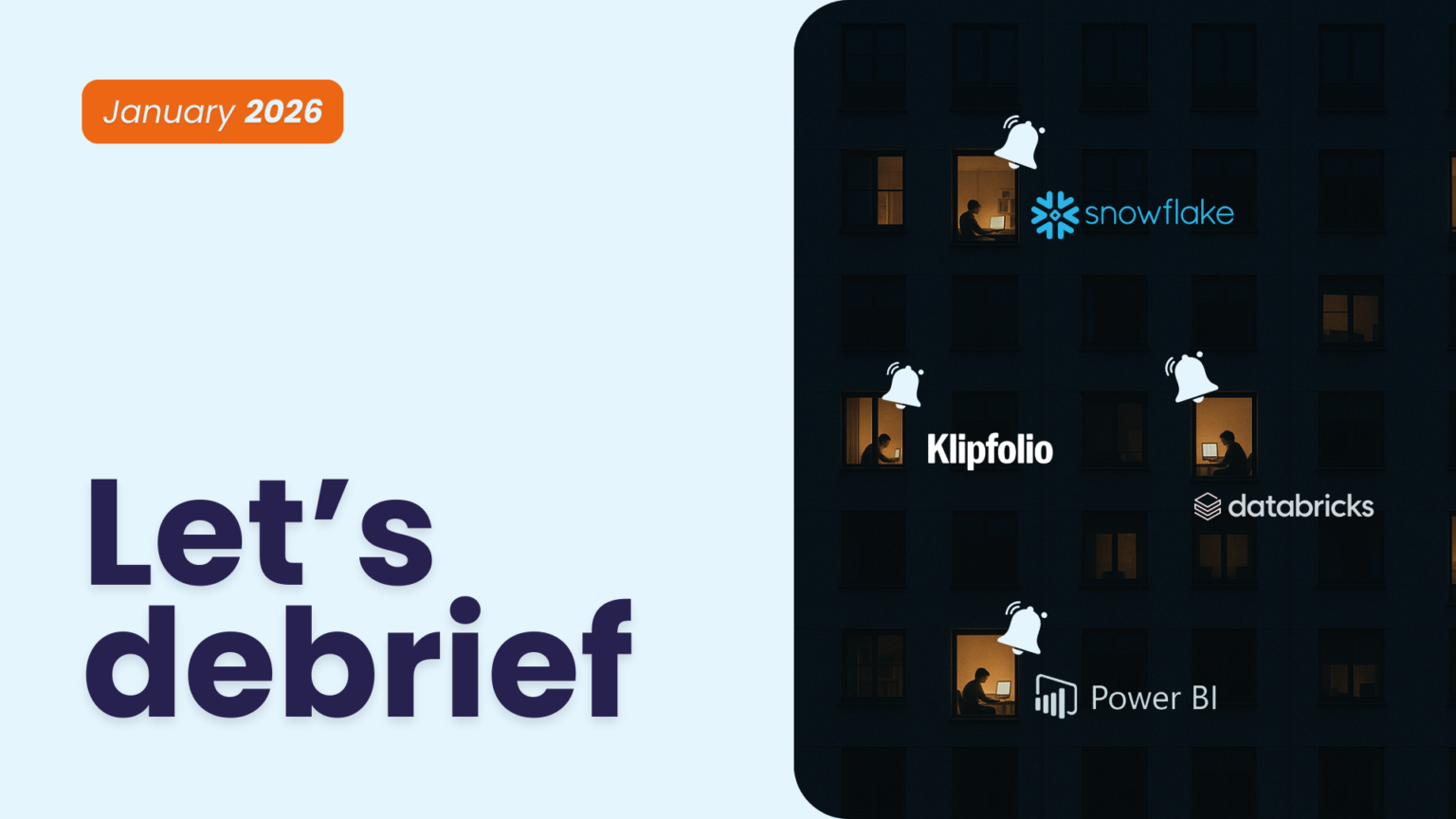 Let’s debrief : data & AI | januari 2026