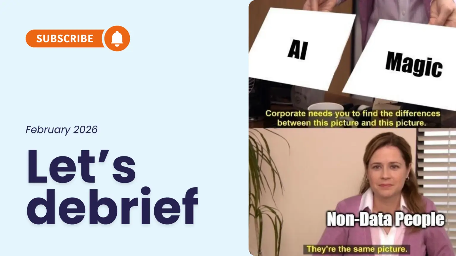 Let’s debrief: data & AI | februari 2026