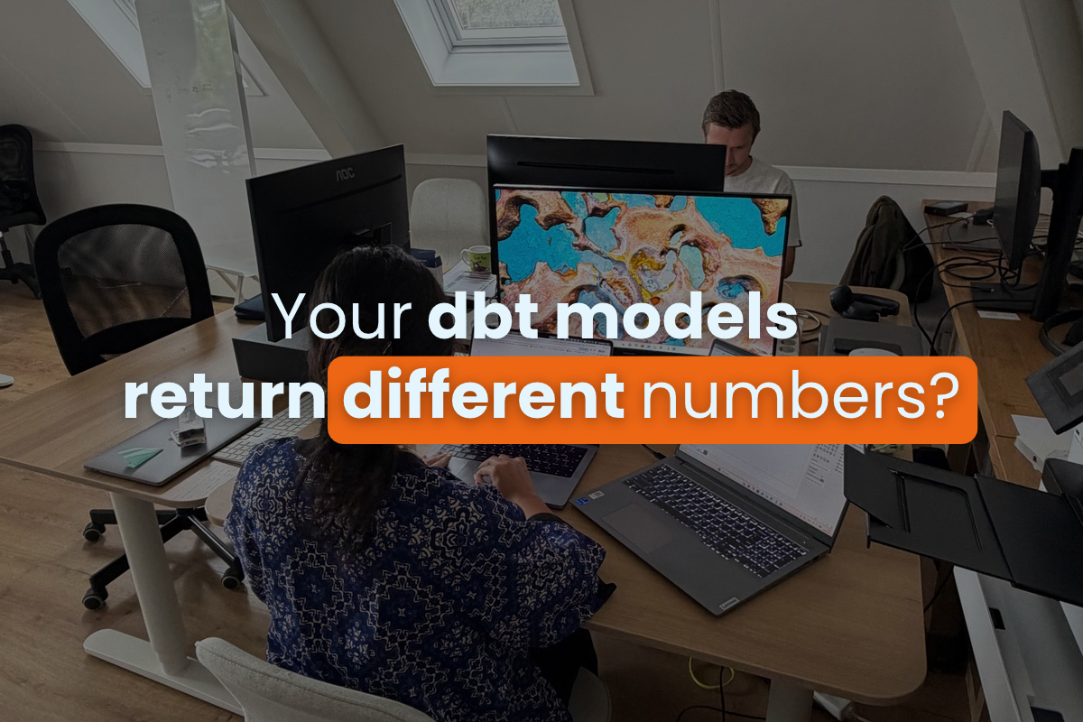 dbt models return different numbers 1